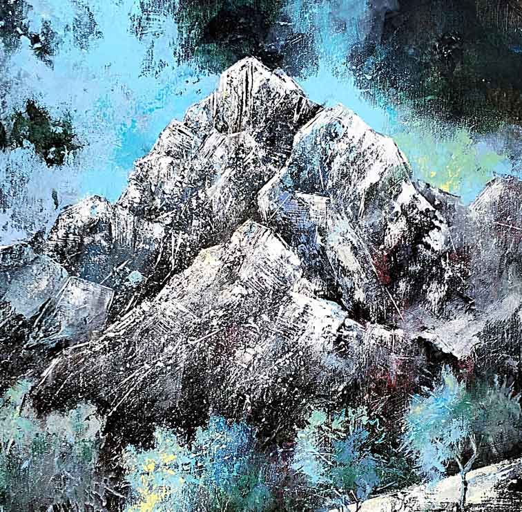 Ulivi nella neve