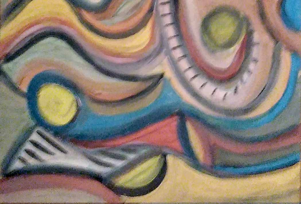 Omaggio a Pollock 1