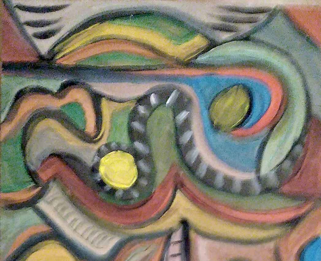 Omaggio a Pollock 1