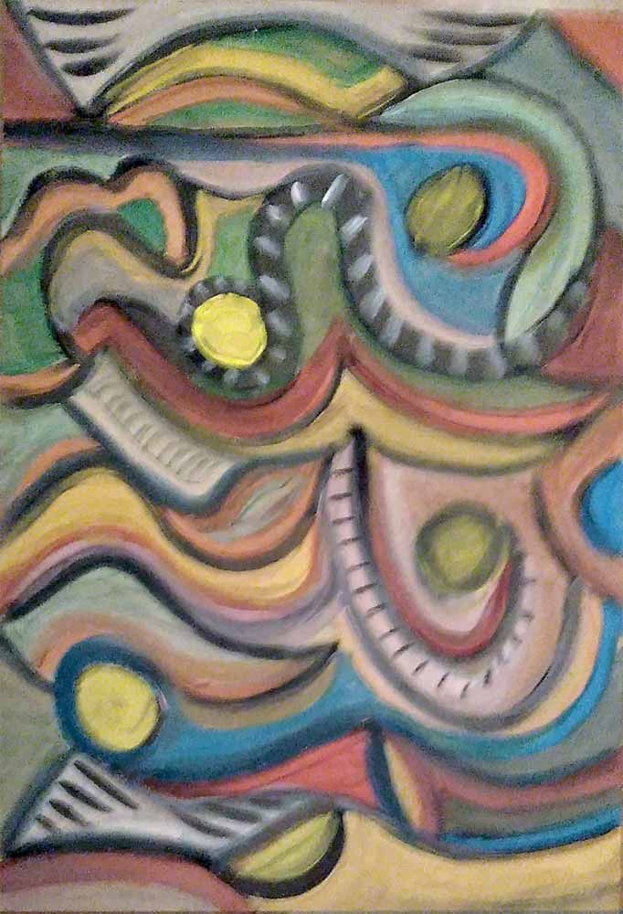 Omaggio a Pollock 1