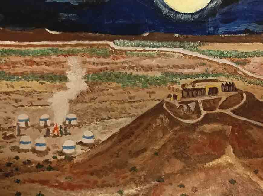 Deserto del Kiyzilkum - Fortezza