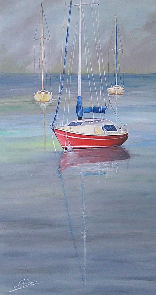 Barche a vela d'Inverno